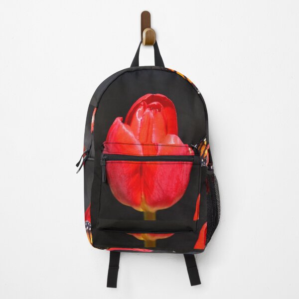 Item preview, Monarch with Red Tulips designed and sold by Kat's Fine Art Studio.