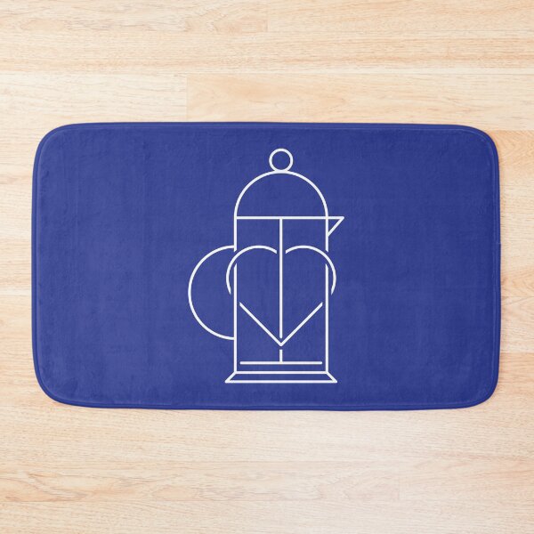Item preview, French Press and Heart designed and sold by npdstudio.