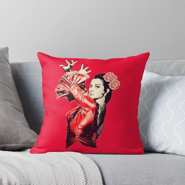 Item preview, Lola Flowers Red Background designed and sold by JmB Folkloricas.