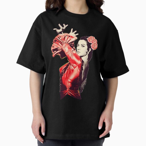 Vista previa del artículo con la obra «Lola Flores Fondo Rojo », diseñado y vendido por JmB Folkloricas.