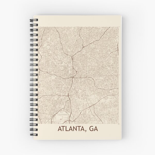 Item preview, Atlanta, GA Quad Topographical Map Vintage designed and sold by PGHPhotoCo.