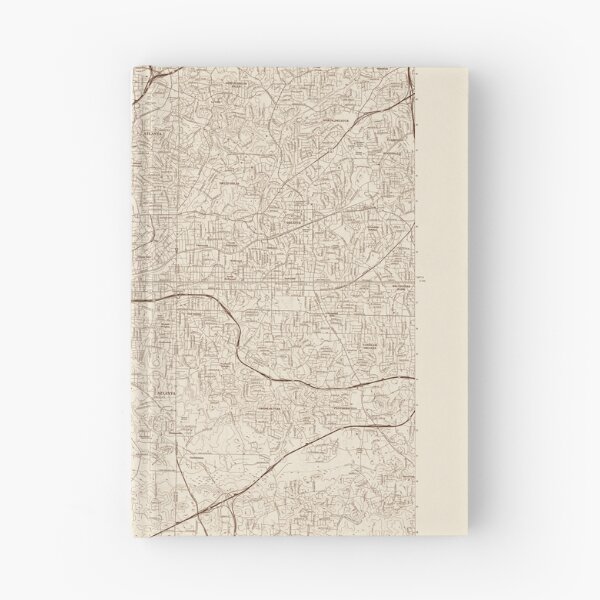 Item preview, Atlanta, GA Quad Topographical Map Vintage designed and sold by PGHPhotoCo.