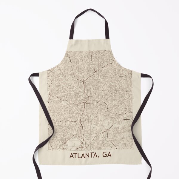 Item preview, Atlanta, GA Quad Topographical Map Vintage designed and sold by PGHPhotoCo.