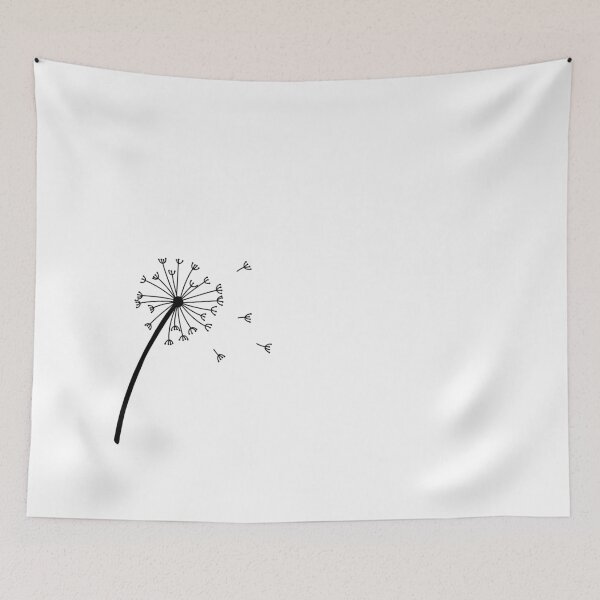 Item preview, Lineart Dandelion designed and sold by vpessagno.