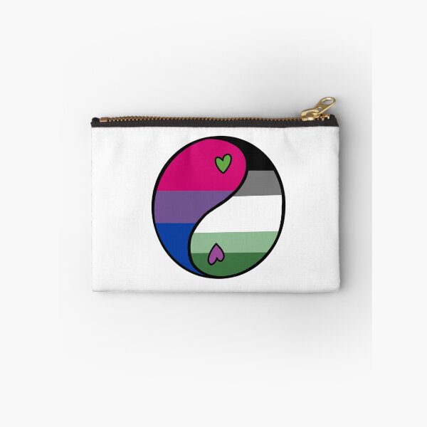 Item preview, Bi Aro Bisexual Aromantic LGBTQ + Pride Yin Yang designed and sold by PepperThRealMVP.