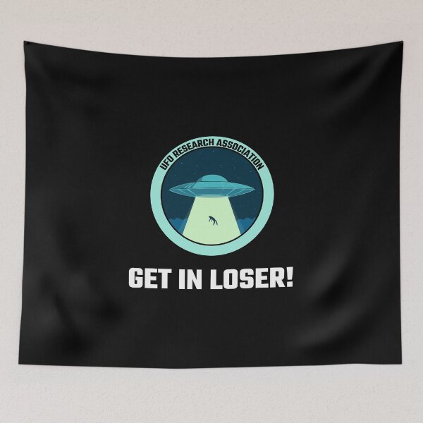 Item preview, Get in Loser! Alien UFO new trending cool pattern design 2020 designed and sold by TeenLake.