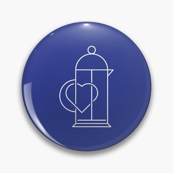 Item preview, French Press and Heart designed and sold by npdstudio.
