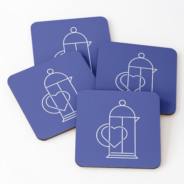 Item preview, French Press and Heart designed and sold by npdstudio.