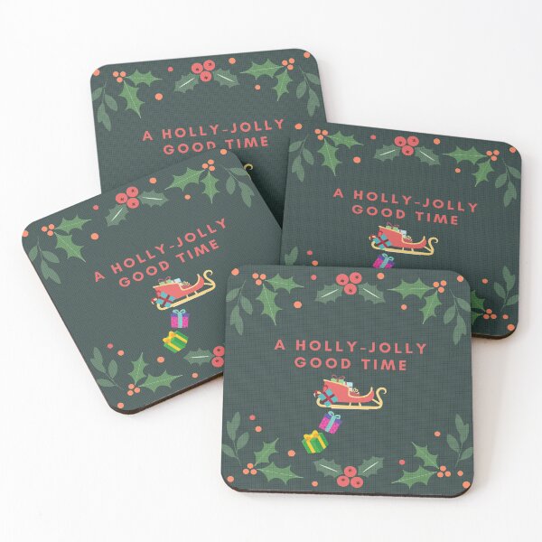 Item preview, A Holly Jolly Good Time With Mosaic Tiles Filter designed and sold by LuckyKermit.
