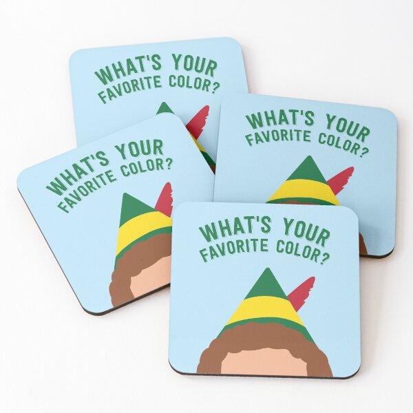 Item preview, Buddy the Elf Inspired Quote What's your favorite color? designed and sold by Lavenderbuttons.
