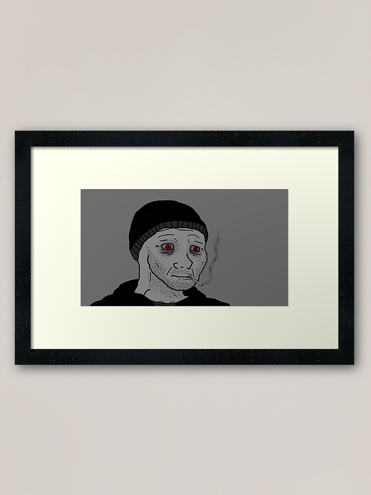 Doomer Guy Meme | Art Print