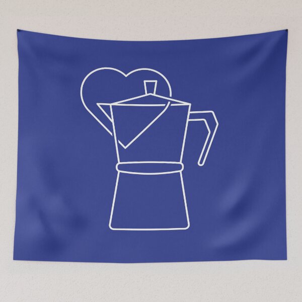 Item preview, Moka Pot and Heart designed and sold by npdstudio.