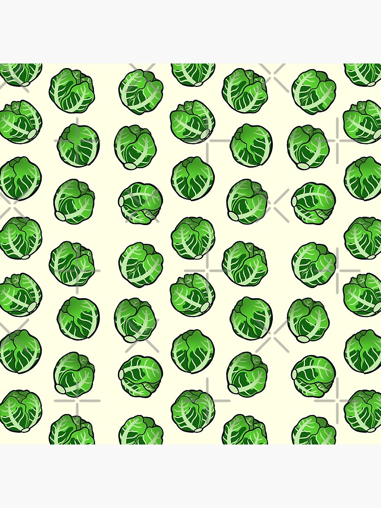Brussel Sprout Pattern by Milmino