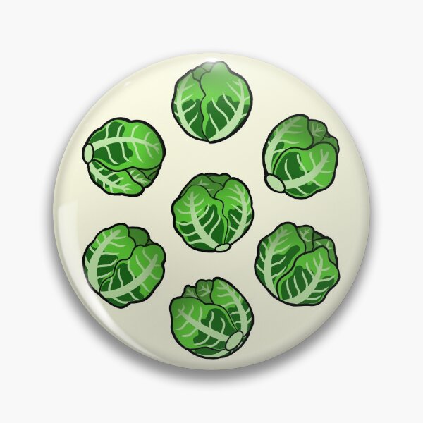 Item preview, Brussel Sprout Pattern designed and sold by Milmino.