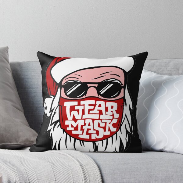 Item preview, santa Face Wearing Mask T-Shirt designed and sold by Yassine Janane.