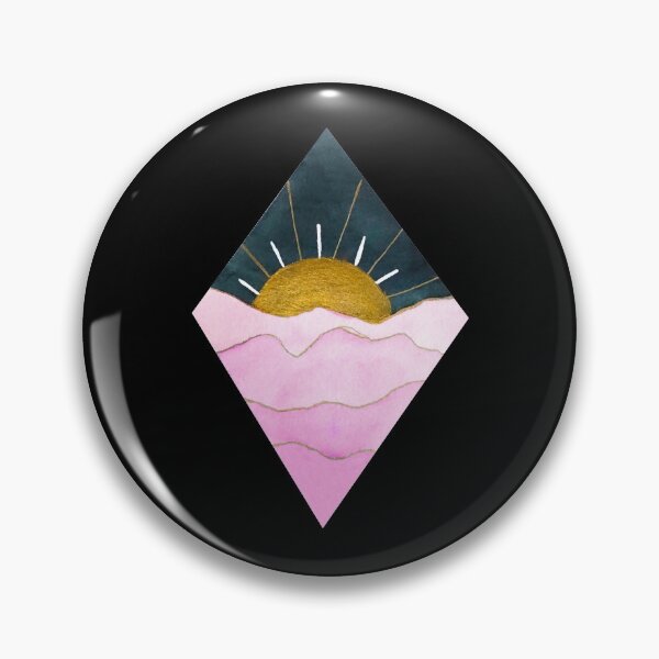 Artikelvorschau, Diamant Fuscia und Gold Sonnenuntergang (dunkler Hintergrund) entworfen und verkauft von Alane Fideler.