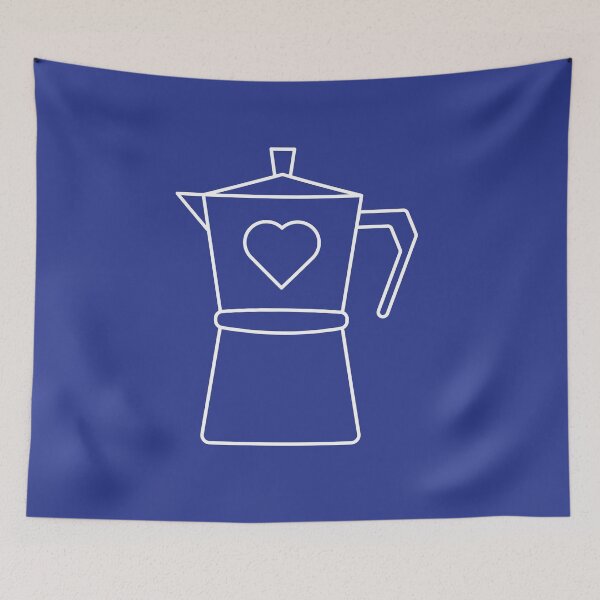 Item preview, Moka Pot and Heart designed and sold by npdstudio.