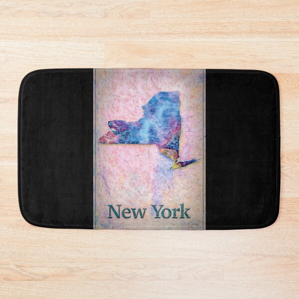 Item preview, The Great State Map of New York designed and sold by AlanPhotoArt.