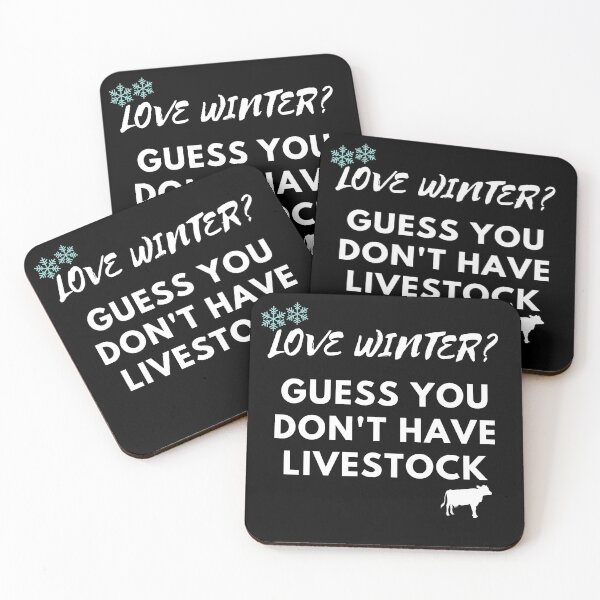 Item preview, Love Winter? Guess You Don't Have Livestock designed and sold by Brimwood.
