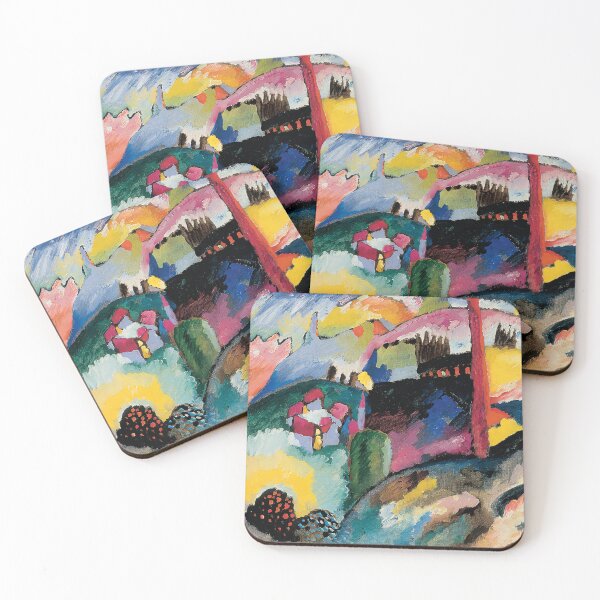 Item preview, Kandinsky Landscape with Factory Chimney designed and sold by neteor.