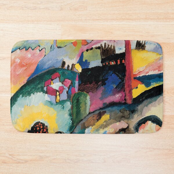 Item preview, Kandinsky Landscape with Factory Chimney designed and sold by neteor.