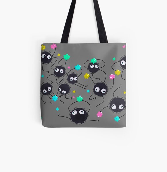 Sprites de suie Tote bag doublé