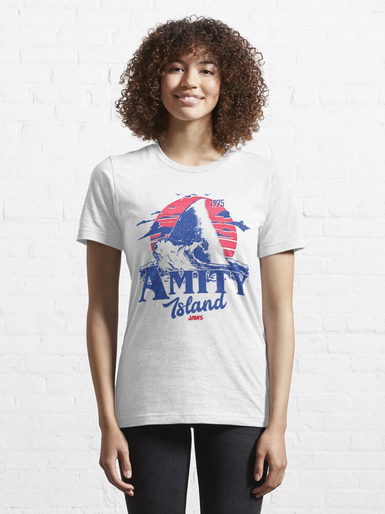 Disover Jaws Amity Island Retro Poster | Essential T-Shirt 