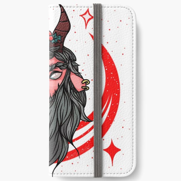 Krampus is Watching iPhone Wallet