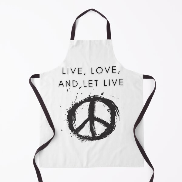 Item preview, Awesome "Live, Love, and Let Live" with peace merch designed and sold by AyeAyeBeans.