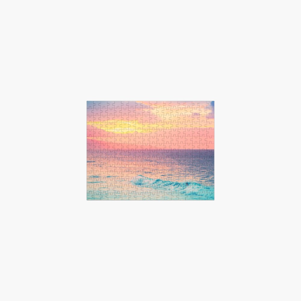 Hookipa Surf Sunset Jigsaw Puzzle