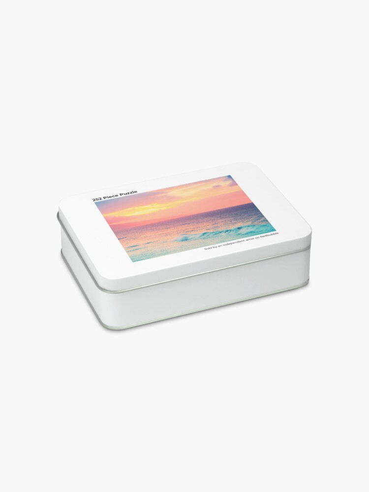 Alternate view of Hookipa Surf Sunset Jigsaw Puzzle