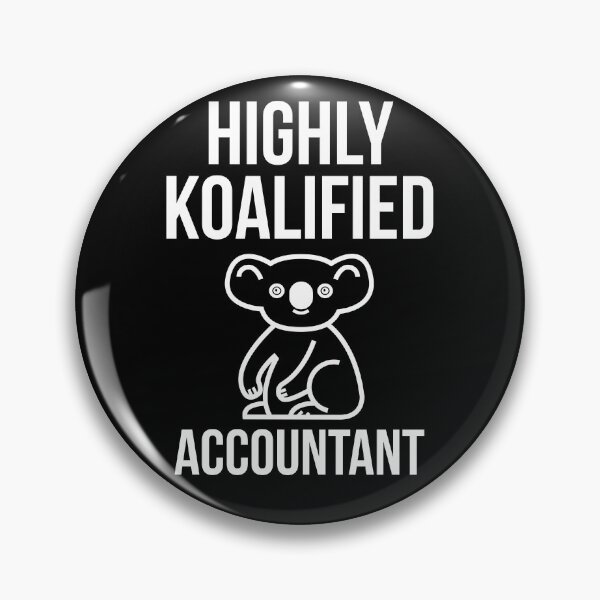 Item preview, Highly Koalified Accountant designed and sold by evokearo.