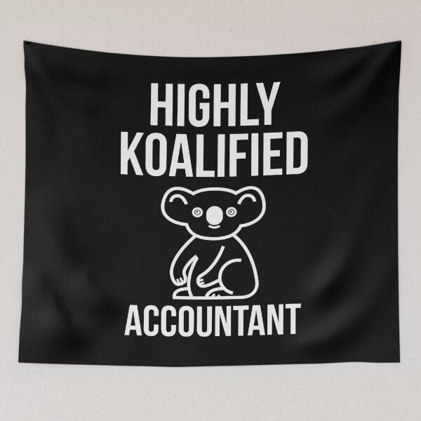Item preview, Highly Koalified Accountant designed and sold by evokearo.