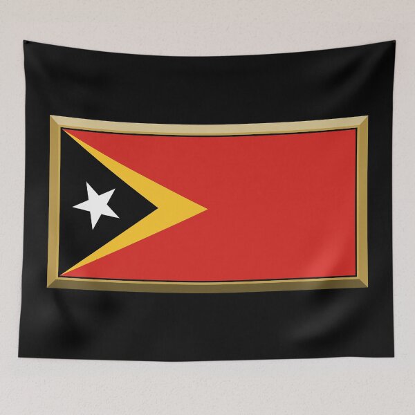 Item preview, Timor-Leste Flag Gifts, Masks, Stickers & Products (GF) designed and sold by mpodger.