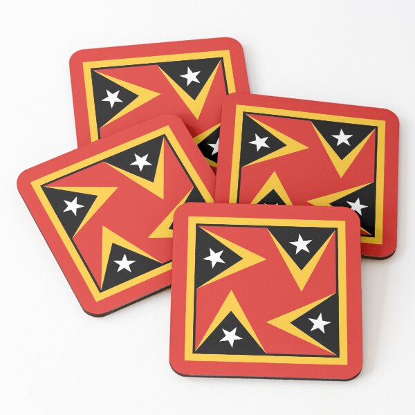 Item preview, Timor-Leste Flag Gifts, Masks, Stickers & Products (GF) designed and sold by mpodger.
