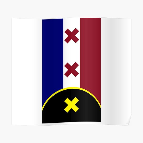 " lmanberg flag 2" Poster by Thegames | Redbubble