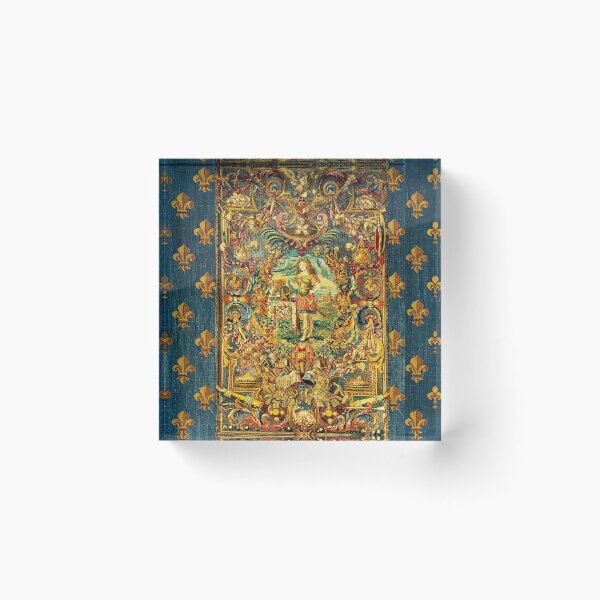 Item preview, SEASONS AND ELEMENTS, FIRE AND MARTE, LOUIS XIV French Royal Embroidery Tapestry   designed and sold by BulganLumini.