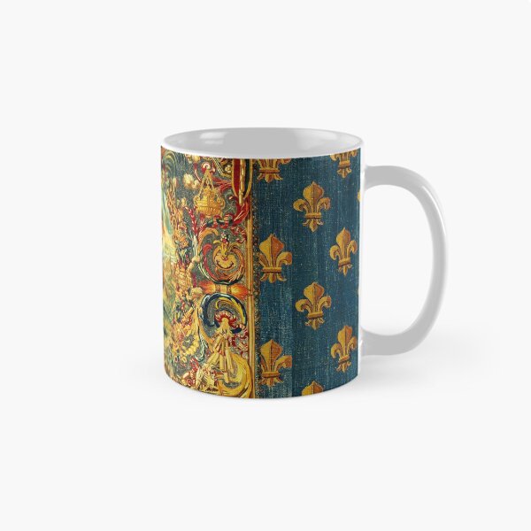 Item preview, SEASONS AND ELEMENTS, FIRE AND MARTE, LOUIS XIV French Royal Embroidery Tapestry   designed and sold by BulganLumini.