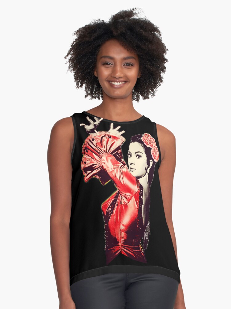 Vista previa del artículo con la obra «Blusa sin mangas», diseñado y vendido por danimota.