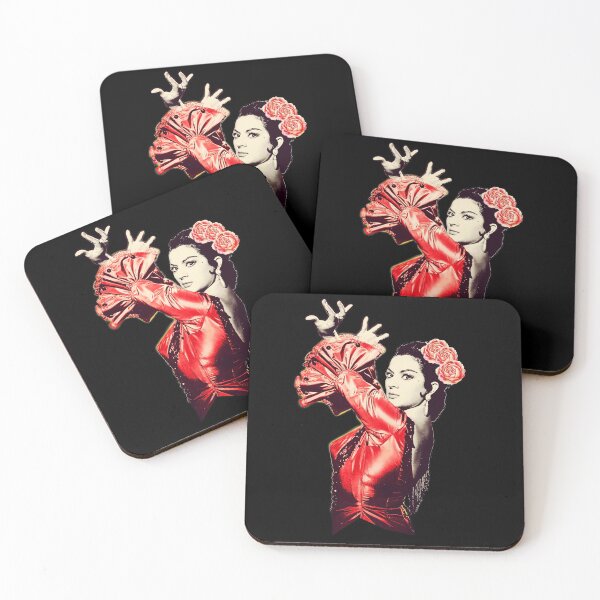 Item preview, Lola Flowers Black Background designed and sold by JmB Folkloricas.