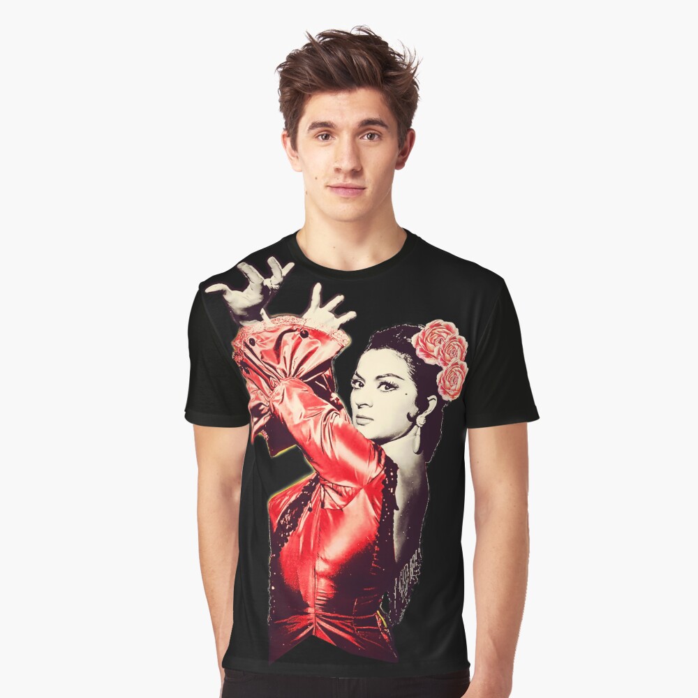 Vista previa del artículo con la obra «Camiseta gráfica», diseñado y vendido por danimota.