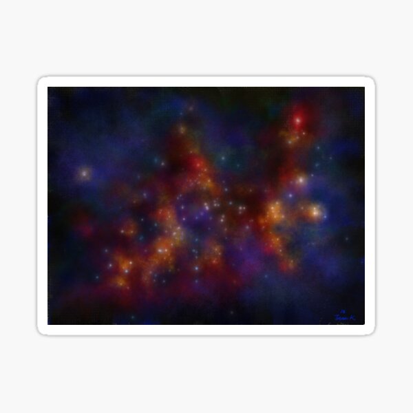 Cosmos: Fire Dust Sticker