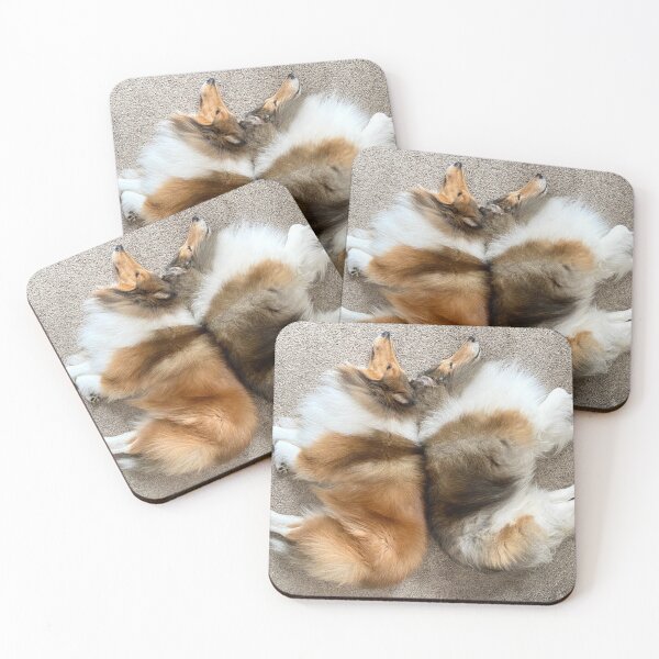 Item preview, ‘Generations’, Rough Collies cuddling together designed and sold by Jan  Wall.