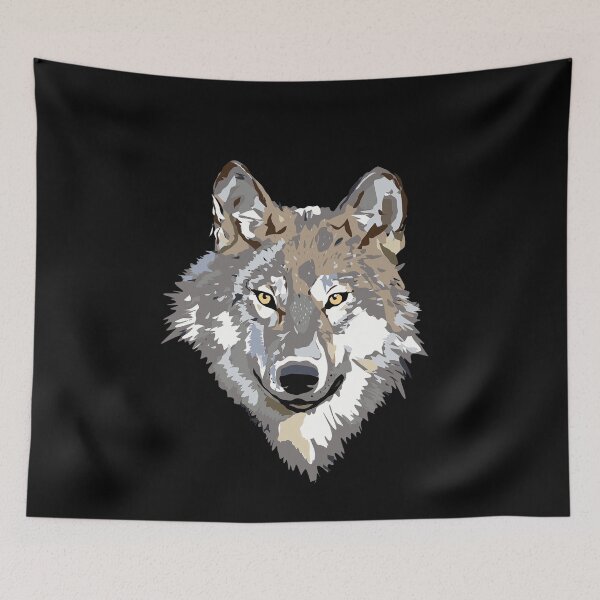 Item preview, Wolf - Illustration designed and sold by ColorfulMystic.