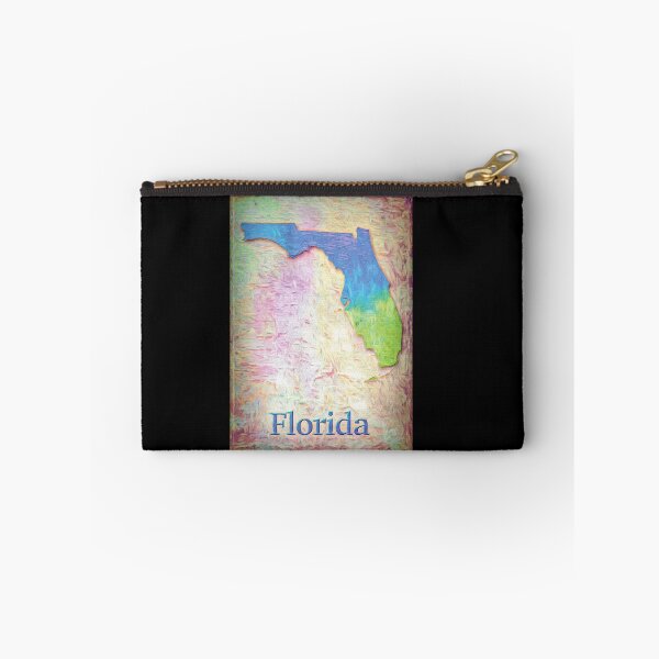 Item preview, Digital Art Map of The State of Florida designed and sold by AlanPhotoArt.