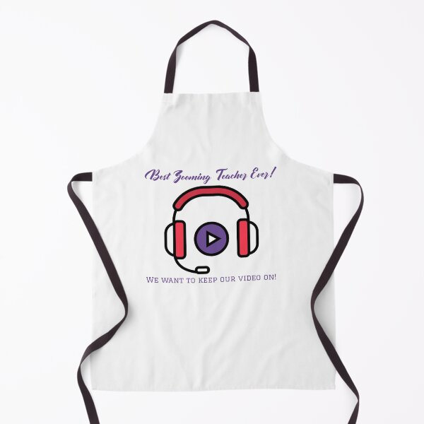 Item preview, Best Zooming Teacher Ever! We want to keep our video on! fun quarantine tshirt,mug and notebook gear designed and sold by GmolahUnlimited.