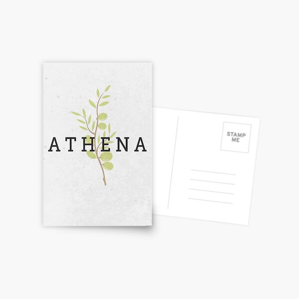 ATHENA - Greek Mythology Postcard