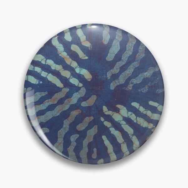 Item preview, Blue Toned Flower Shibori Tie Dye designed and sold by IZiets.