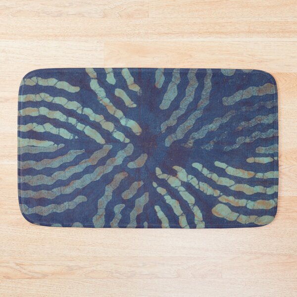 Item preview, Blue Toned Flower Shibori Tie Dye designed and sold by IZiets.