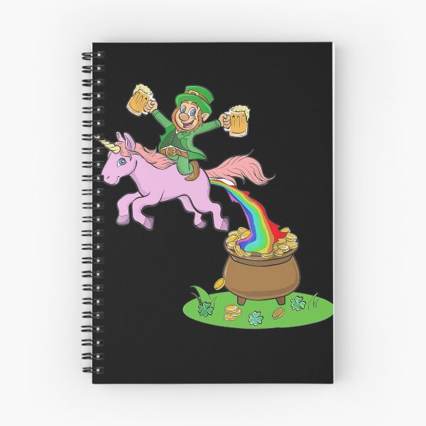 Item preview, Leprechaun Riding A Unicorn - Funny St Patricks Day Gift designed and sold by EvanMcguinness.